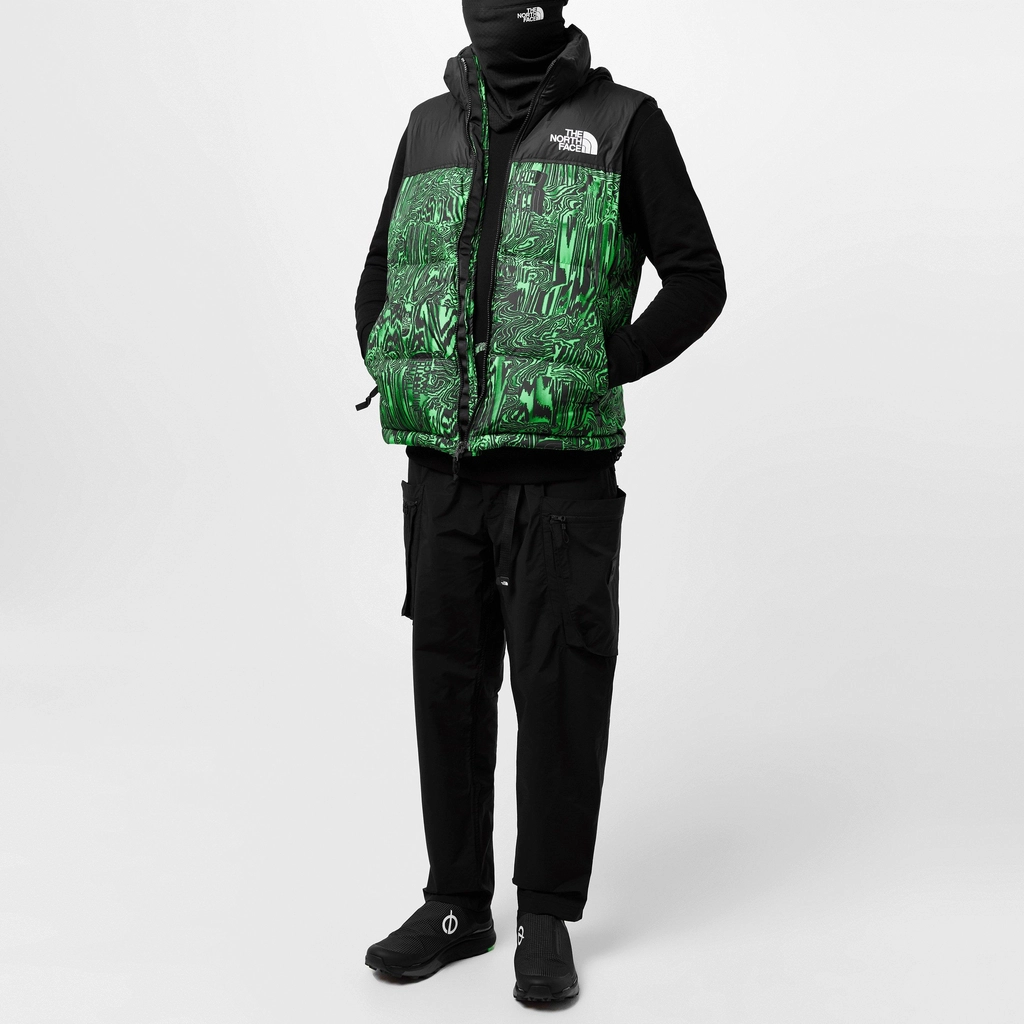 The North Face Tnf Digital Nuptse V - Chlorophyll Grn
